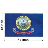 12"x18" Idaho Nylon Outdoor Flag